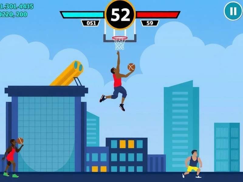 Urban Dunk Legends Gameplay Screenshot
